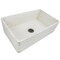 Nantucket Sinks 33-Inch Farmhouse Fireclay Sink with Shabby Straw Finish FCFS3320S-ShabbyStraw - alternate 1